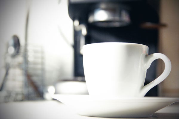 coffee cup and saucer